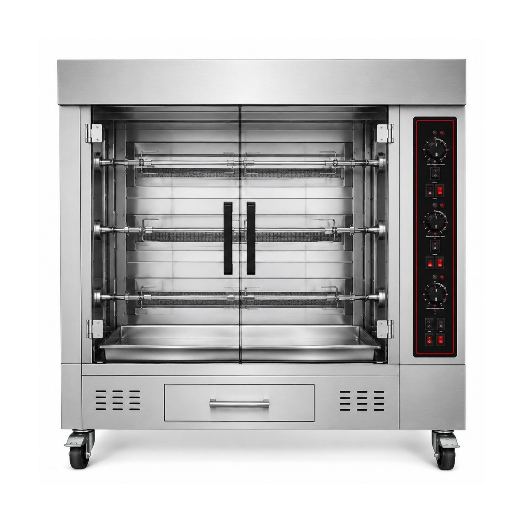 Commercial Chicken Rotisserie Oven Machine - Restaurant Kitchen Equipment