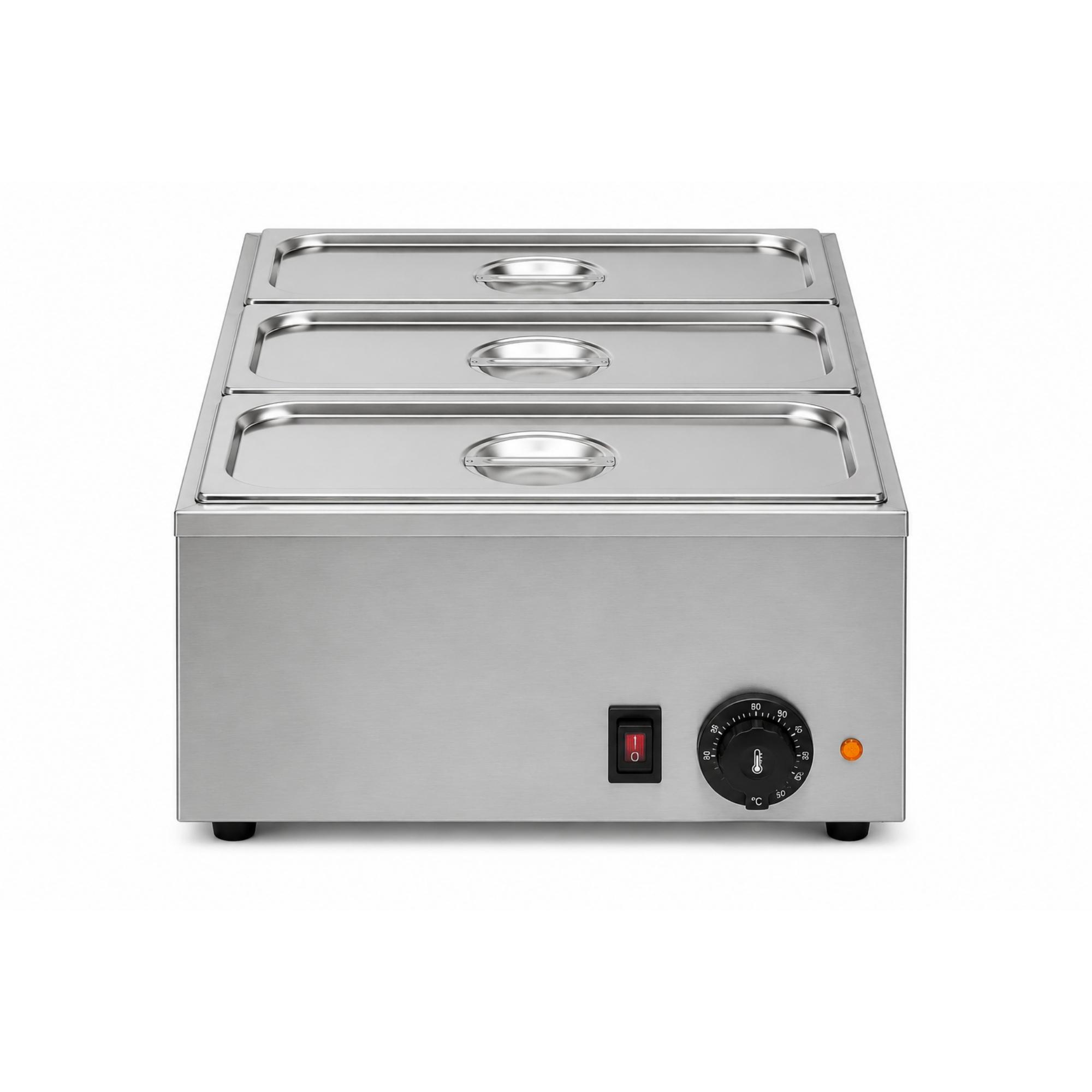 Commercial Countertop Hot Food Steam Table - Restaurant Kitchen Equipment