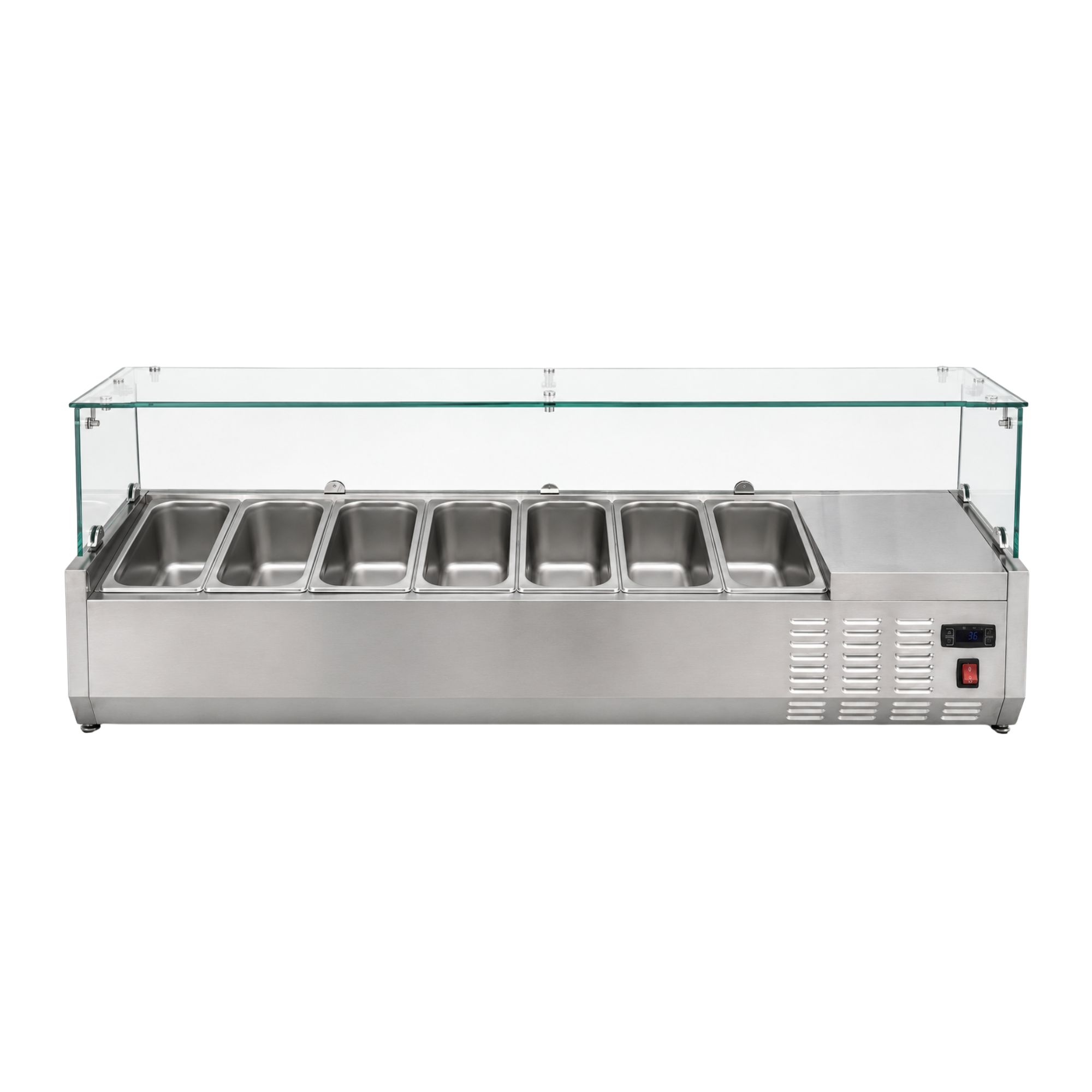 Commercial Countertop Refrigerator for Restaurant Kitchen
