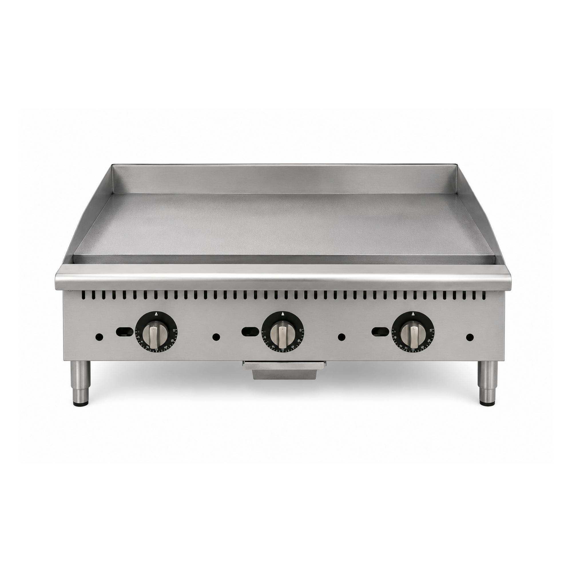 Commercial Flat Grill-Griddle - Natural Gas-Liquid Propane - Restaurant Kitchen Equipment