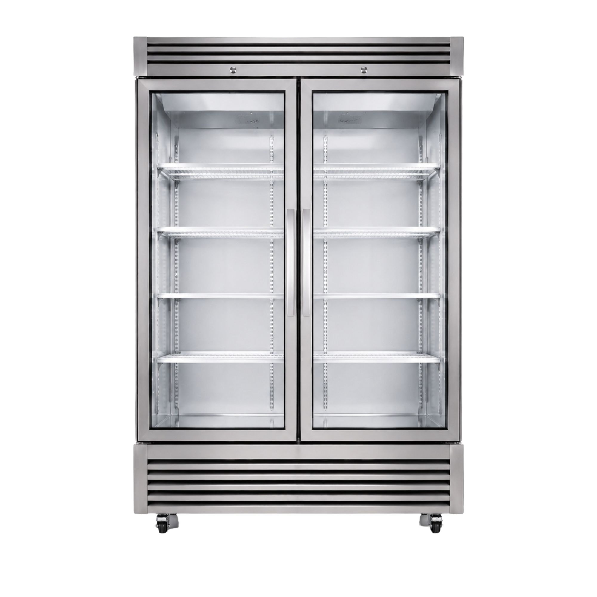 Commercial Glass Door Merchandiser Refrigerator for Restaurant Kitchen