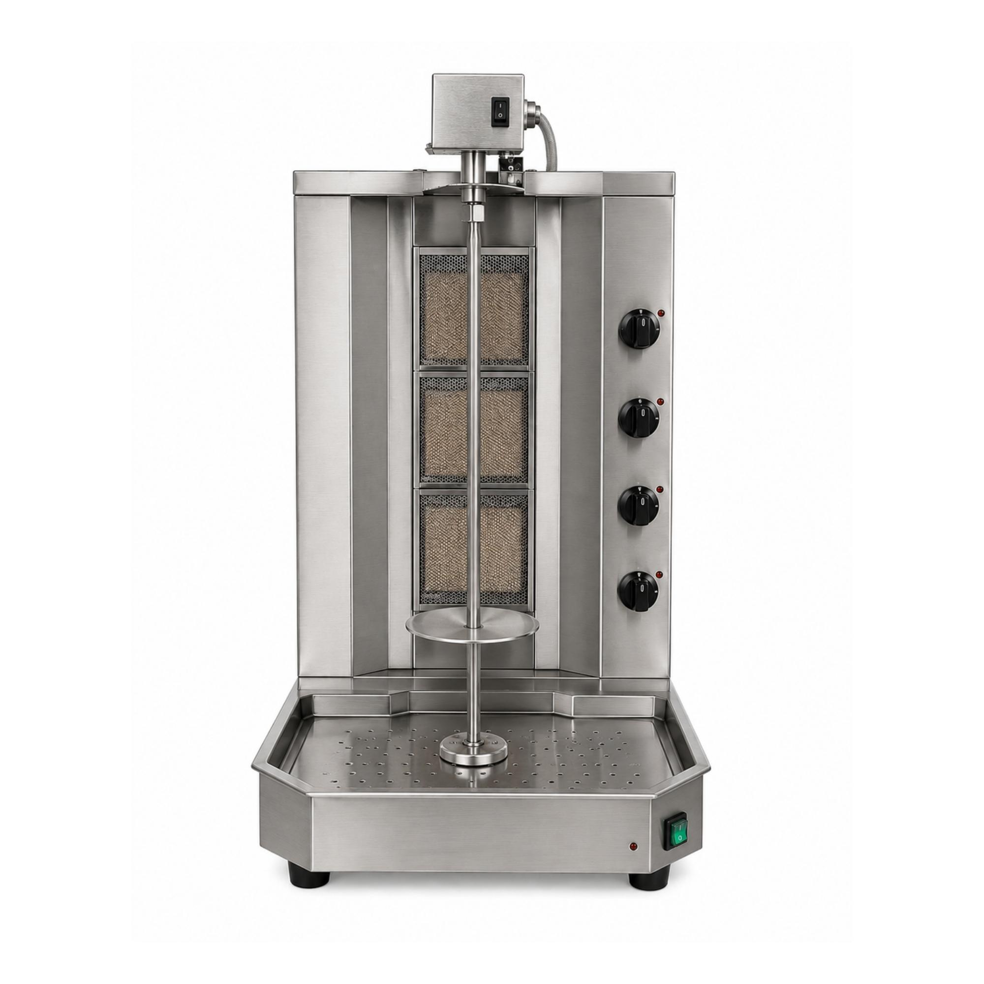 Commercial Shawarma Doner Machine - Natural Gas-Liquid Propane - Restaurant Kitchen Equipment